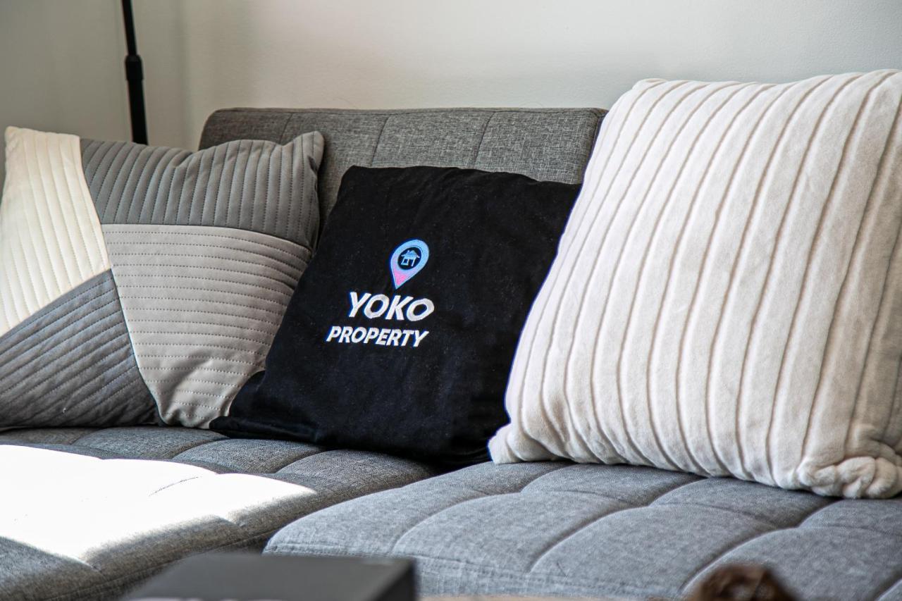 Penthouse Apartment - City Centre - Secure Parking, Balcony, Self-Check-In, Fast Wifi And Smart Tv With Netflix By Yoko Property ميلتون كينيز المظهر الخارجي الصورة